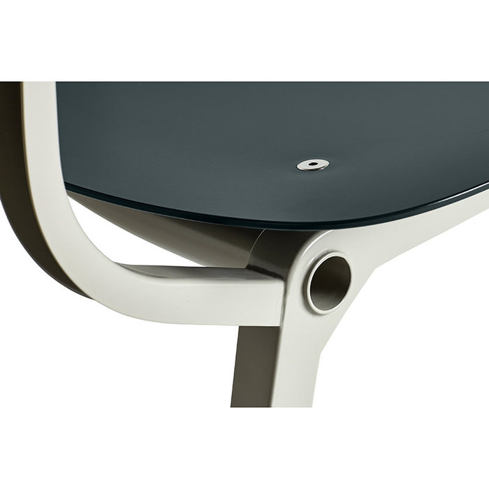 HAY Revolt chair - beige powder coated steel frame