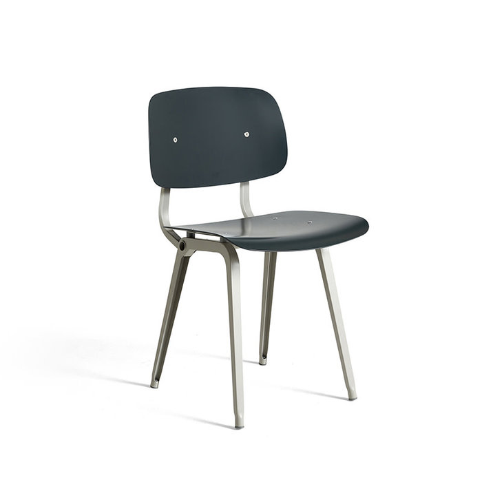 HAY Revolt chair - beige powder coated steel frame
