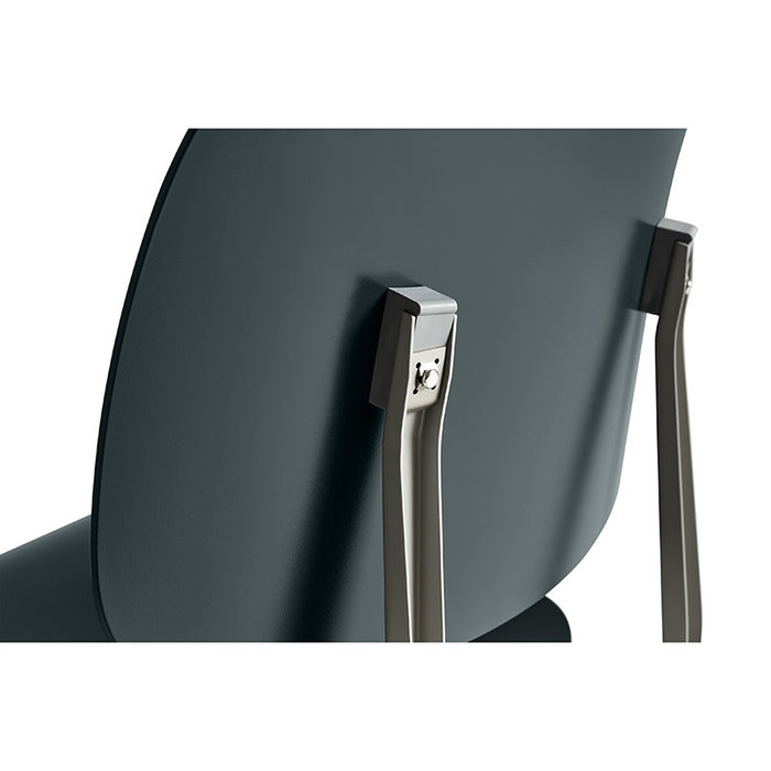 HAY Revolt chair - beige powder coated steel frame