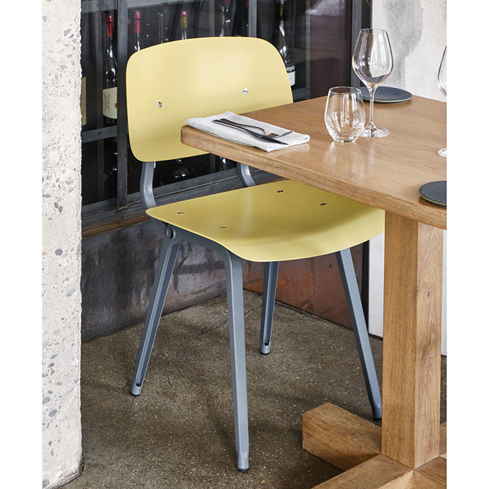 HAY Revolt chair - ocean powder coated steel frame