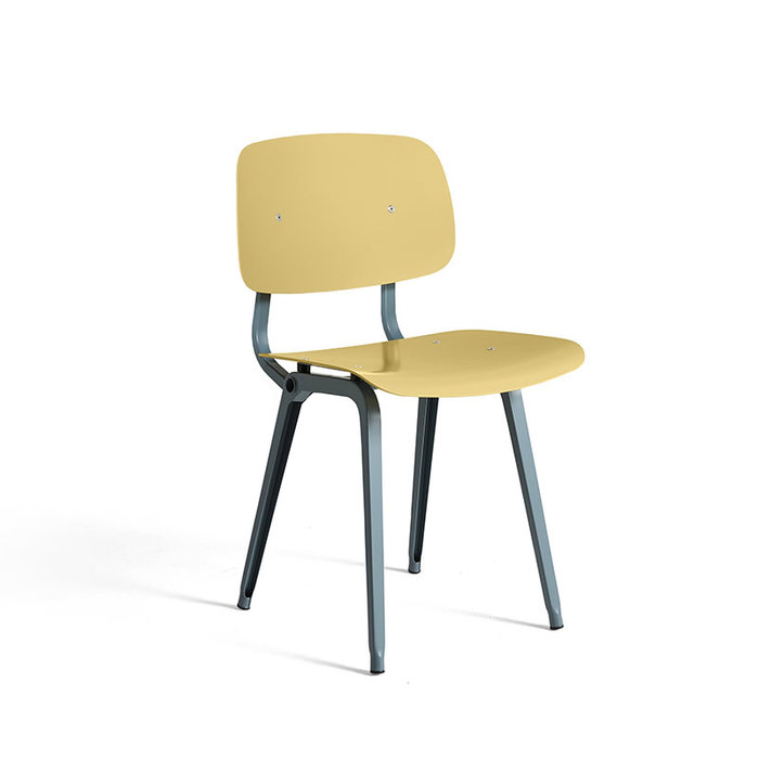 HAY Revolt chair - ocean powder coated steel frame