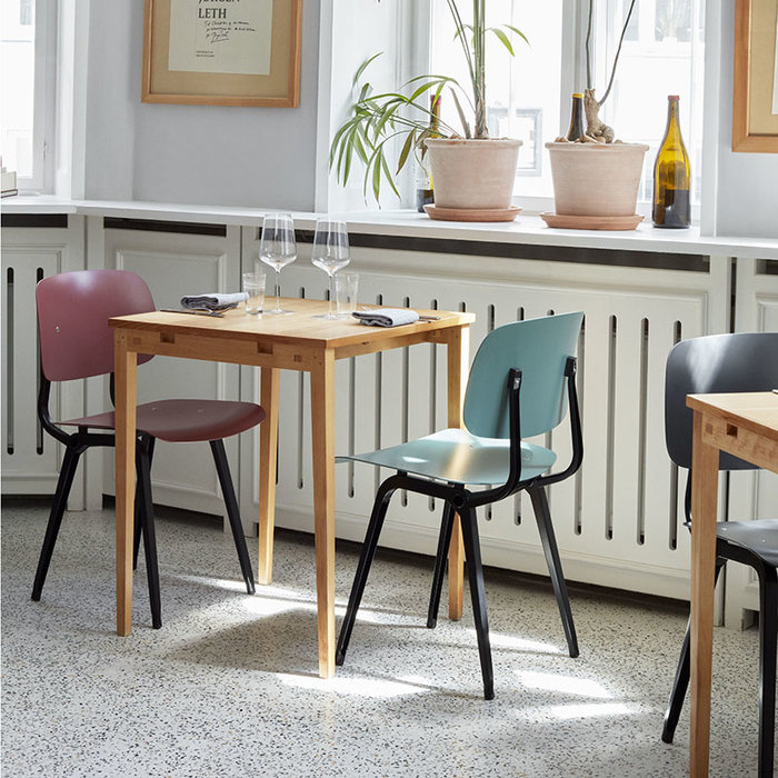 HAY Revolt chair - ocean powder coated steel frame