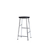 HAY Cornet tabouret de bar - chromed steel frame