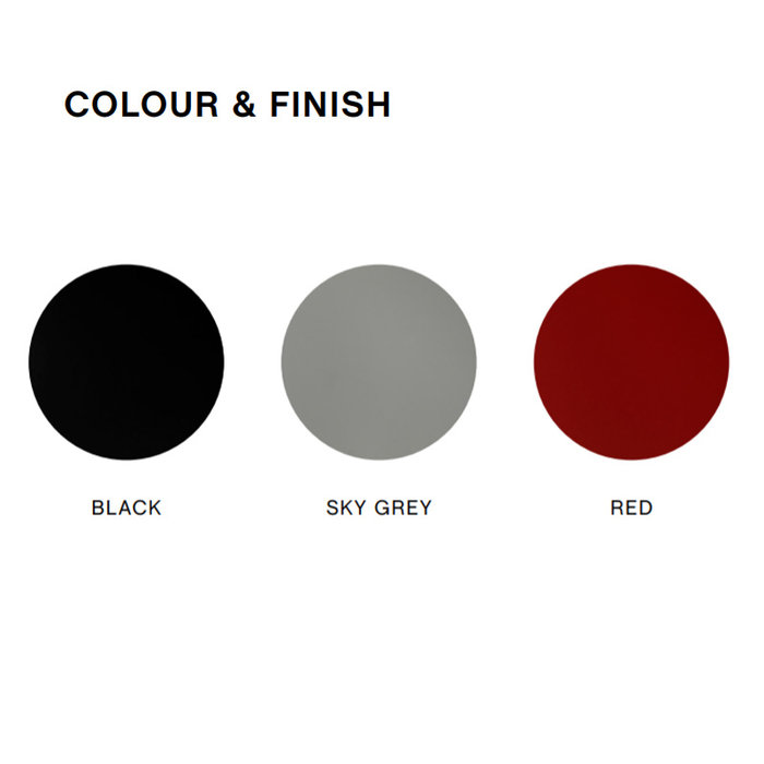 HAY Revolver tabouret - powder coated steel frame