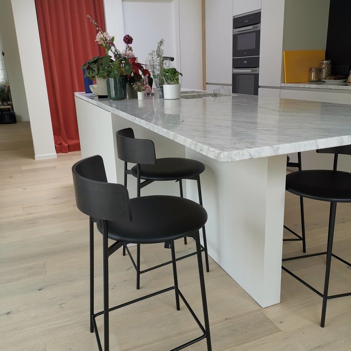 Fest Amsterdam Friday tabouret de bar noir H60