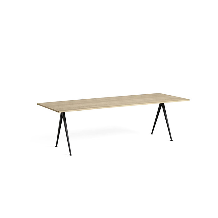 HAY Pyramid table 02 - support en acier noir