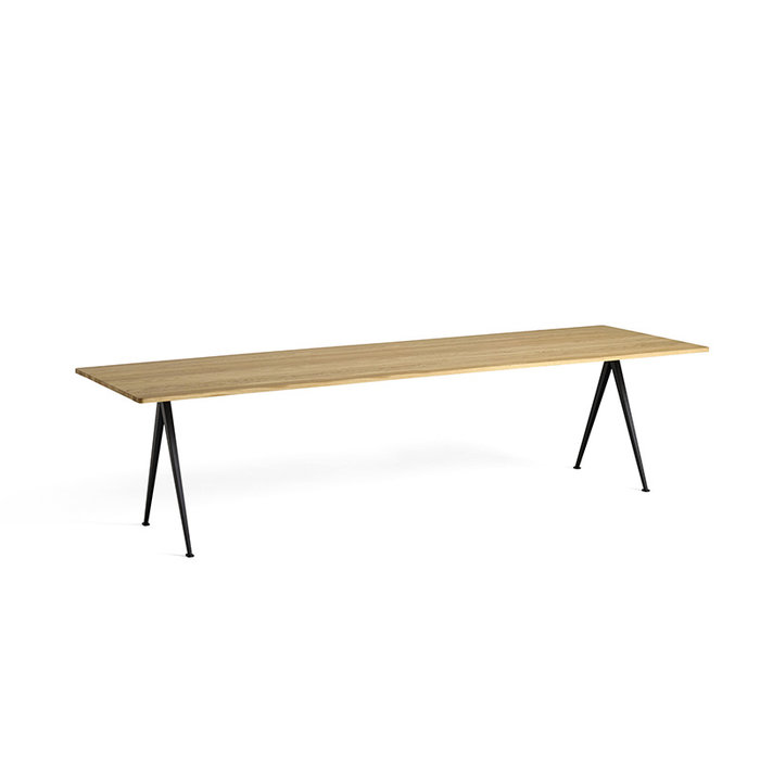 HAY Pyramid table 02 - support en acier noir