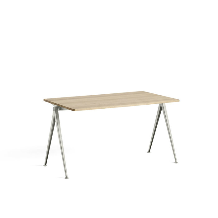 HAY Pyramid table 01 - support en acier beige