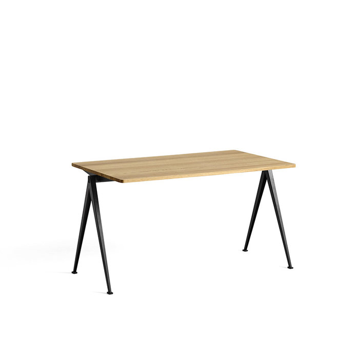 HAY Pyramid tafel 01 - zwart stalen frame