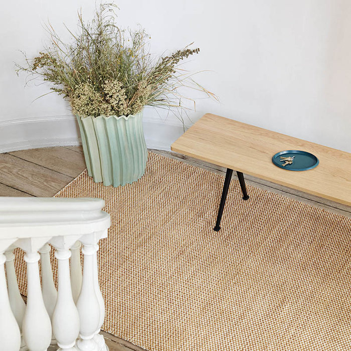 HAY banc Pyramid 12 - support en acier noir