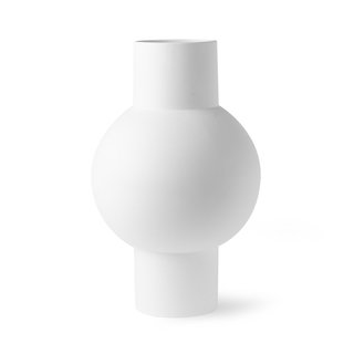 HKliving Vase mat blanc M