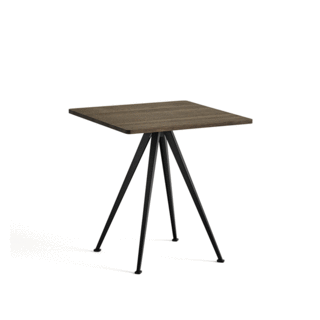HAY Pyramid café table 21 - Black frame