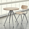 HAY Pyramid café table 21 - Beige frame