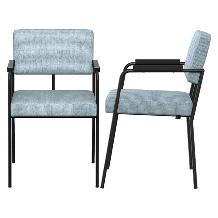 Fest Amsterdam Monday chaise avec accoudoir avec support noir