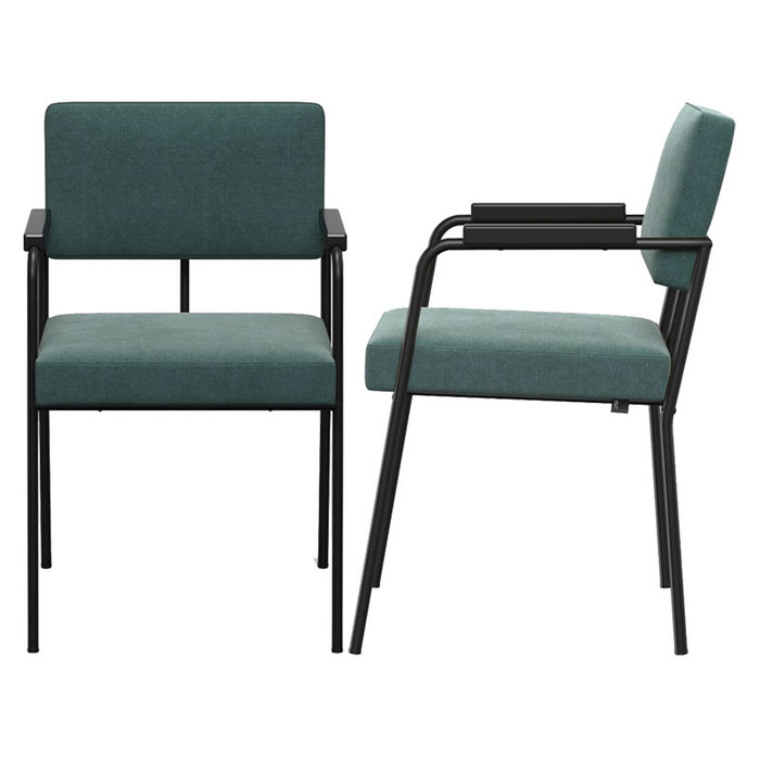 Fest Amsterdam Monday eetkamerstoel met armleuning zwart frame