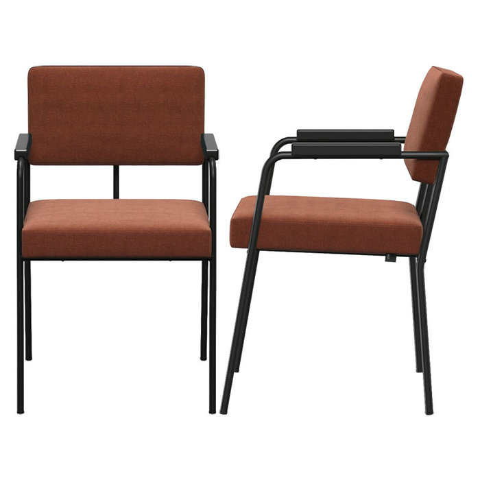 Fest Amsterdam Monday eetkamerstoel met armleuning zwart frame