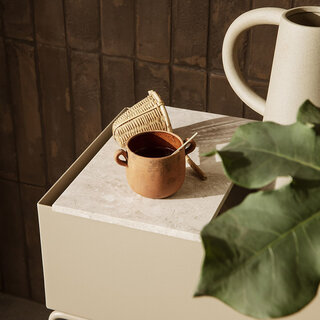 Fermliving Tray pour le plantbox Brass
