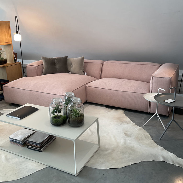 Fest Amsterdam Dunbar sofa avec divan gauche - Cube 166 Blossom - showroom