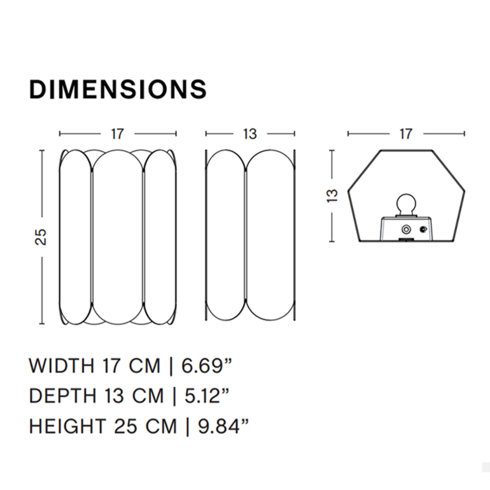 HAY Arcs wall sconce