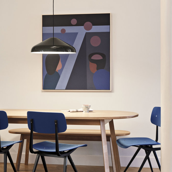 HAY Pao hanglamp - Staal - 47 cm