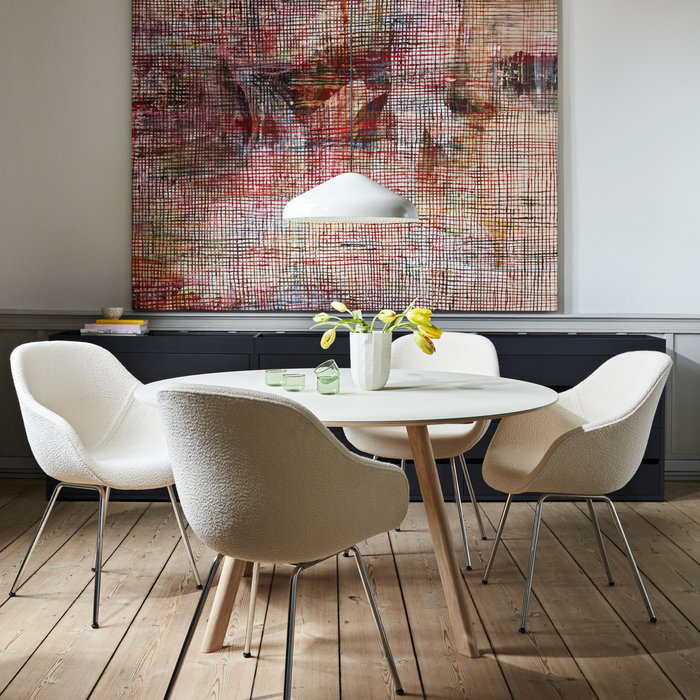 HAY Pao hanglamp - Staal - 47 cm