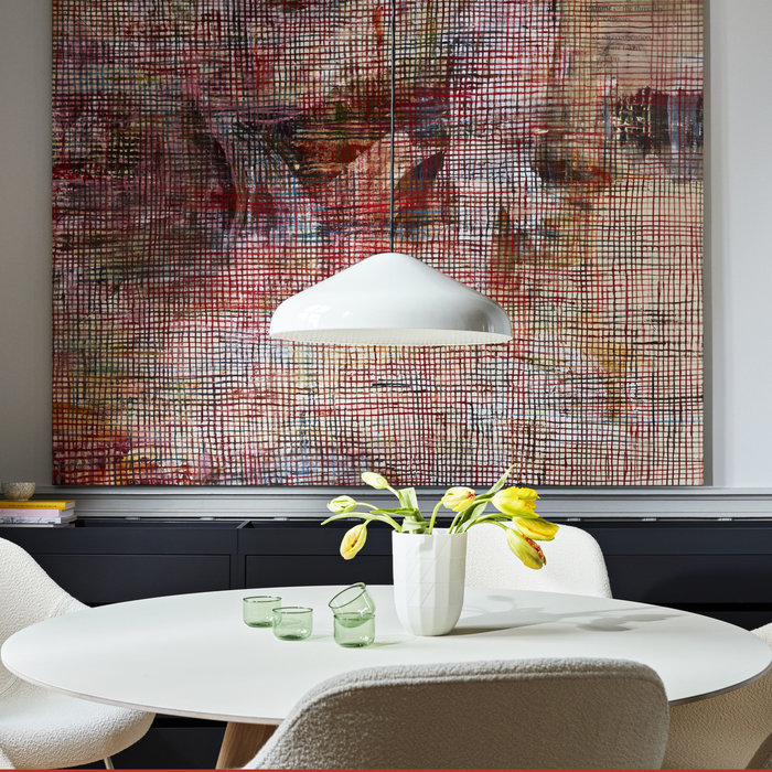 HAY Pao hanglamp - Staal - 47 cm