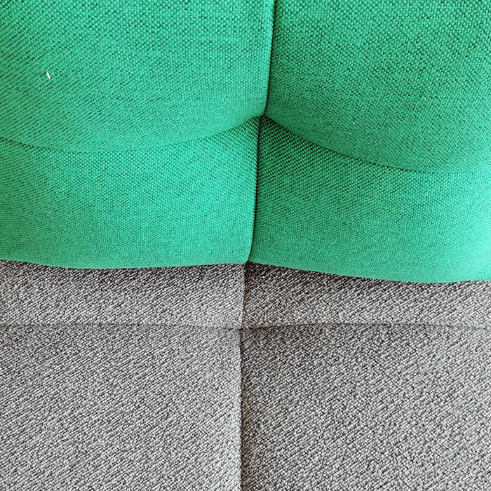 HAY Quilton Sofa - comb. 21 right - Flamiber grey