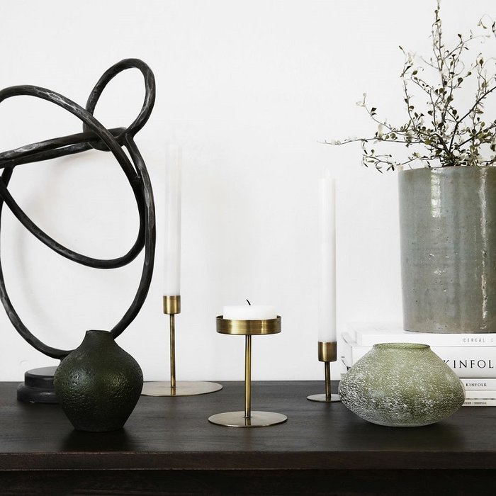 House Doctor Chandelier Anit Antique Brass