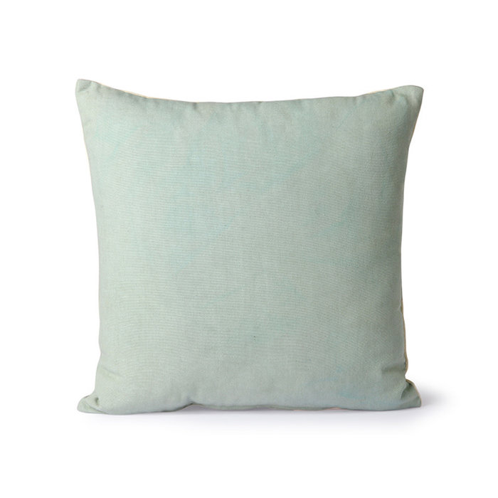 HKliving Kussen velvet gestreept (45x45 cm)