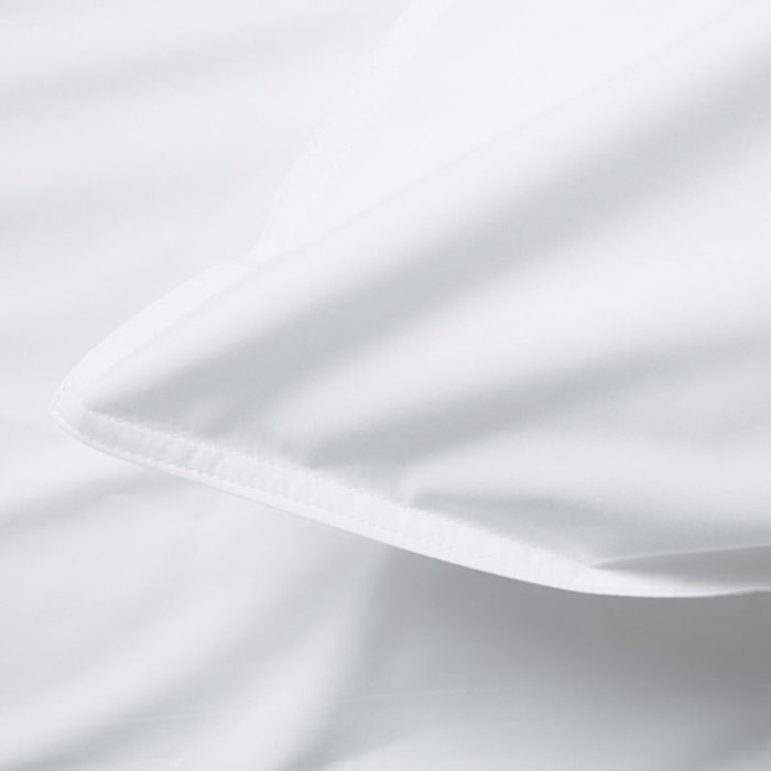 Suite702 Housse de couette percale blanche 240x220 cm
