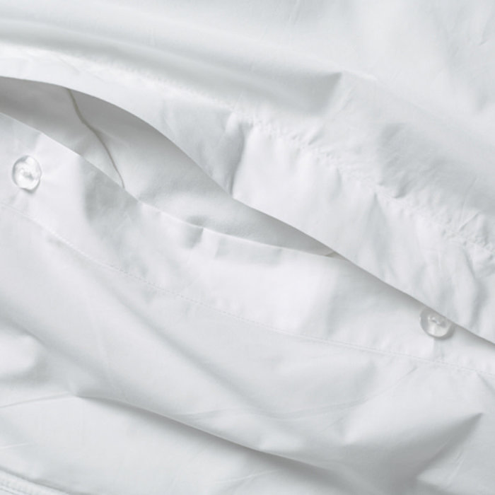 Suite702 Wit percale dekbedovertrek 240x220 cm