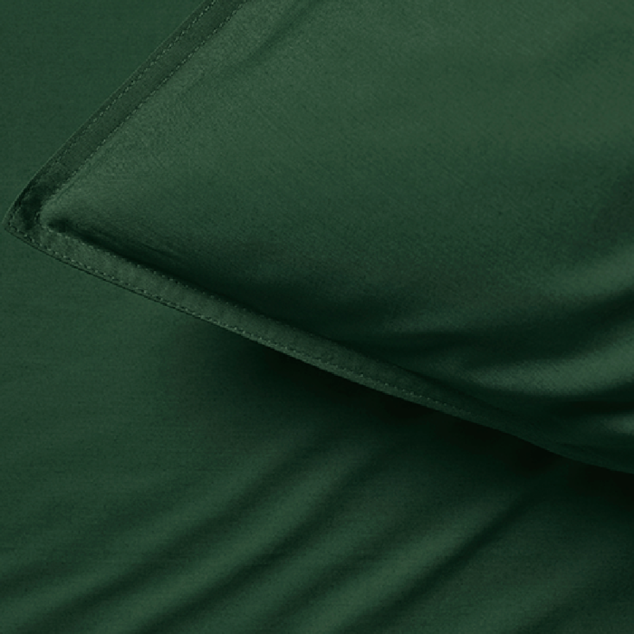 Suite702 Housse de couette percale vert forêt 240x220 cm