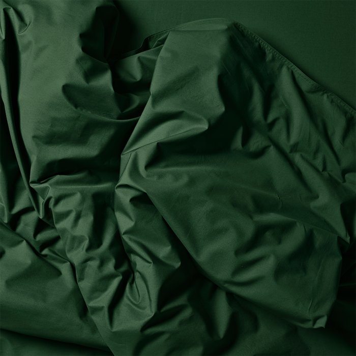 Suite702 Forest green percale dekbedovertrek 240x220 cm
