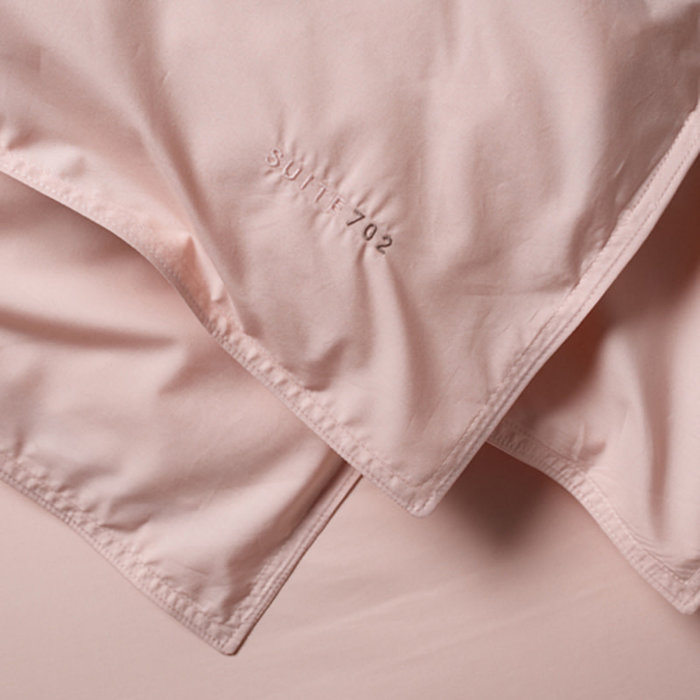 Suite702 Housse de couette percale blush 240x220 cm