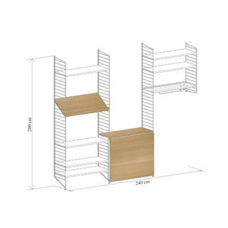 String Wandconfiguratie 20