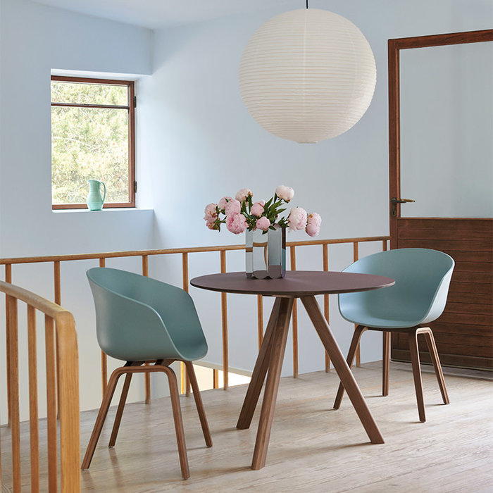HAY About A Chair AAC22 - Natural Water-Based Lacquered walnut Veneer Frame