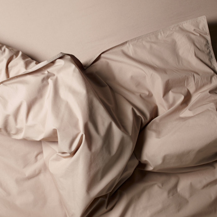 Suite702 Housse de couette percale chameau 240x220 cm