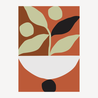 Paper Collective Maceta Poster 30 x 40 cm