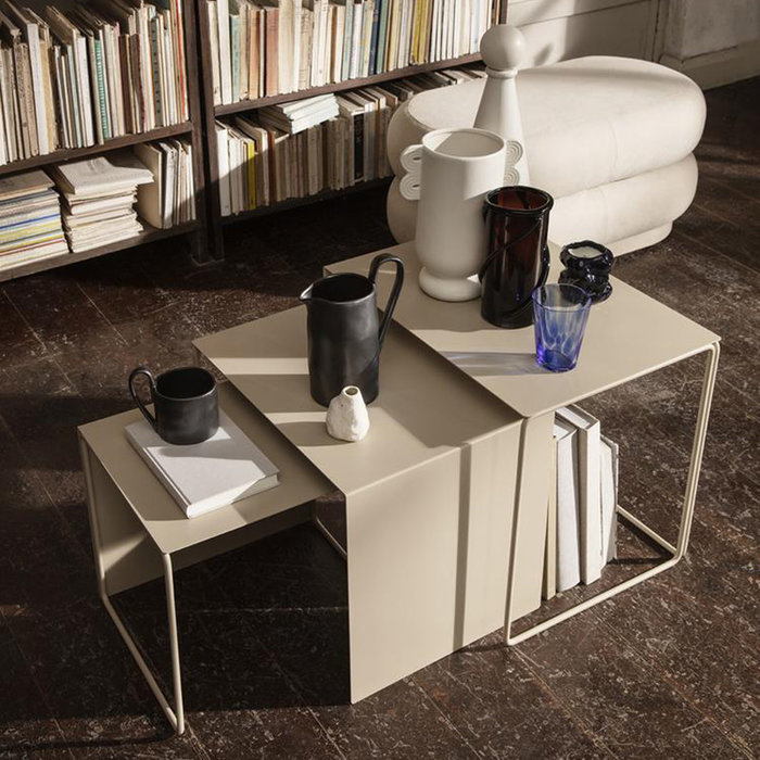 Fermliving Tables cluster  Cashmere (lot de 3)