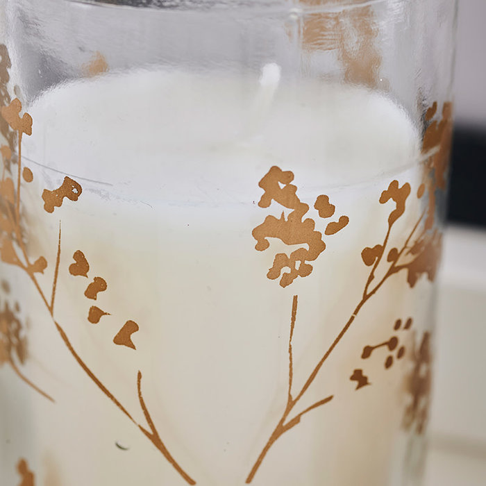 House Doctor Kaars in glas  - per stuk