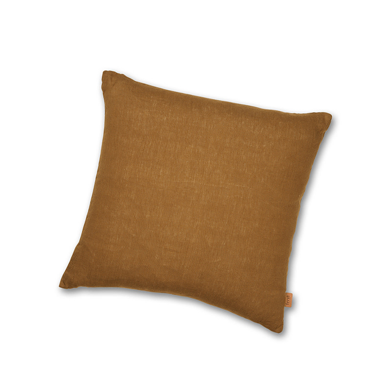 Fermliving Linen cushion -  sugar kelp