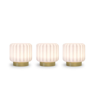 Atelier Pierre Dentelles lampen  H 9 cm (set van 3) EOL