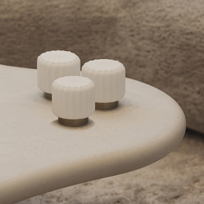 Atelier Pierre Lampes Dentelles H 9 cm (lot de 3)