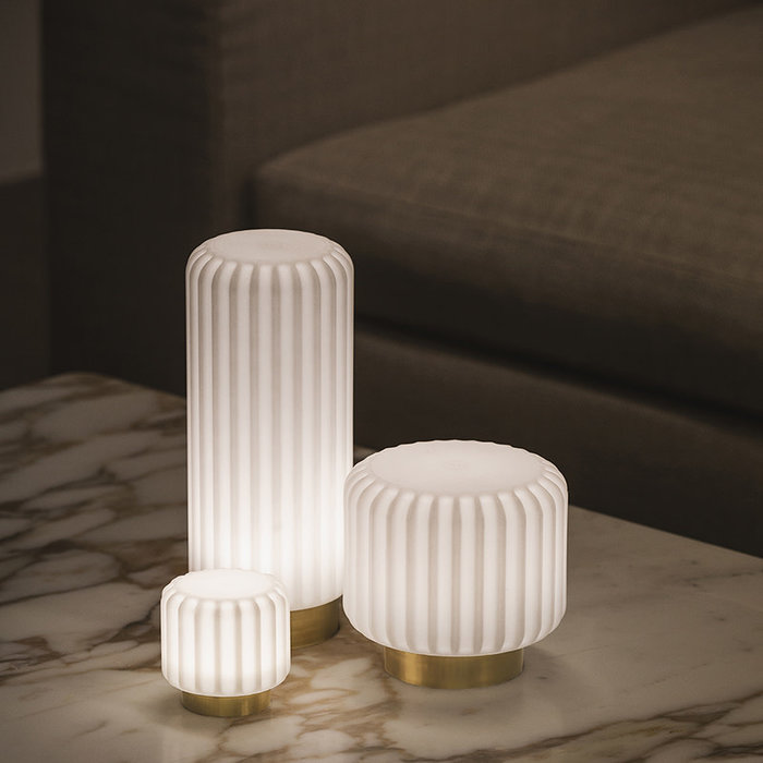 Atelier Pierre Dentelles lampen  H 9 cm (set van 3)