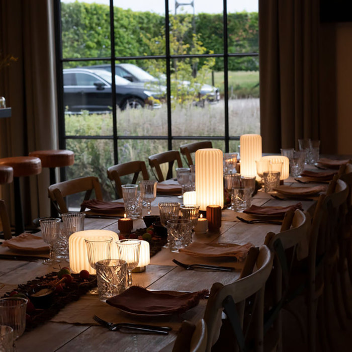 Atelier Pierre Dentelles lampen  H 9 cm (set van 3)