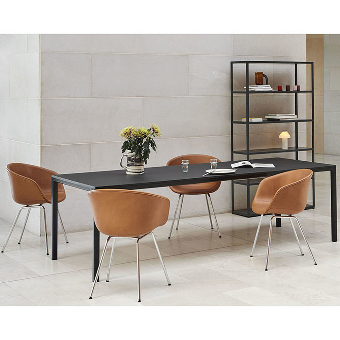 HAY AAC27 - Chromed onderstel - volledig gestoffeerd