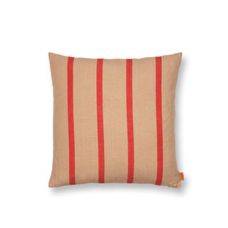 Fermliving Grand cushion - Camel/Red