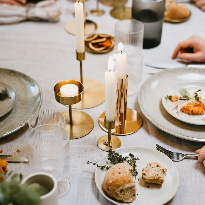 House Doctor Theelichthouder Anit Brass