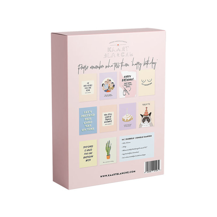 Kaarte Blanche Carte Blanche - coffret de 10 cartes de vœux