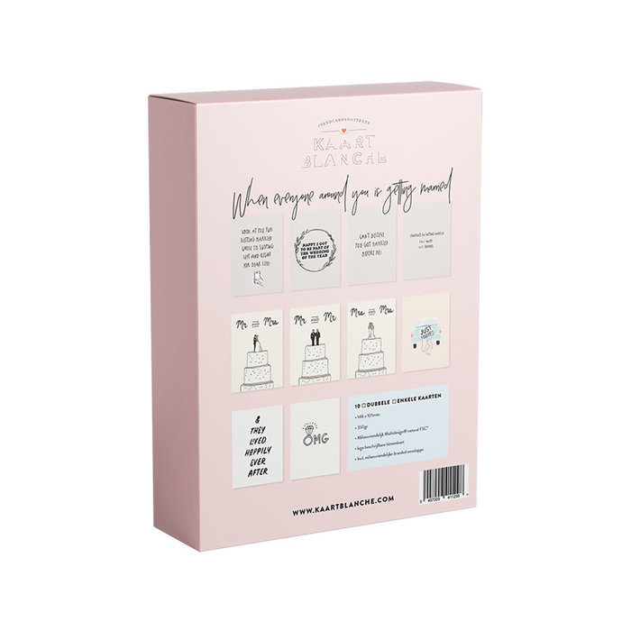 Kaarte Blanche Kaarte Blanche - box met 10 wenskaarten